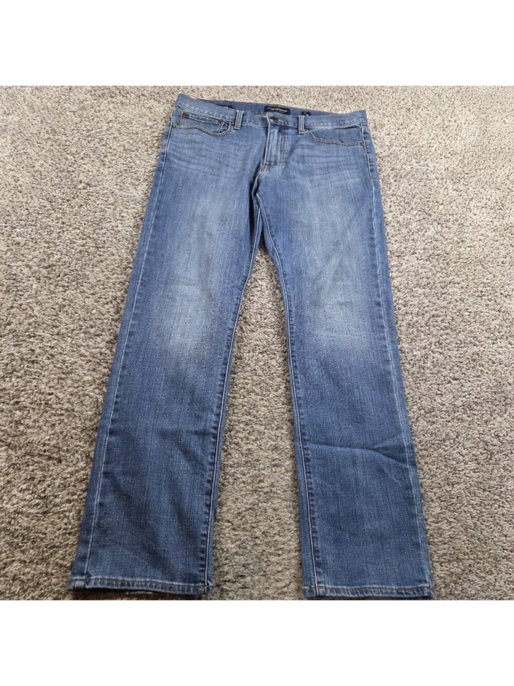 Lucky Brand Jeans Mens 34x32 Dark Wash Denim 410 Athletic Slim